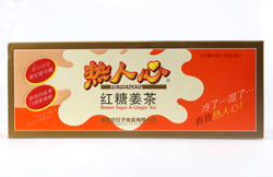热人心红糖姜茶—8克×18泡/盒(福建热人心红糖)